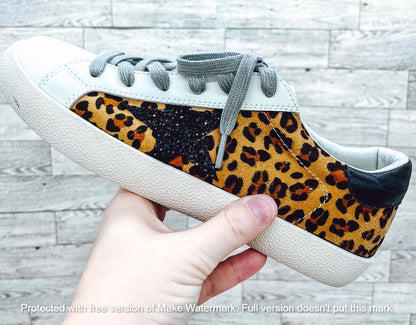 Adult Leopard Star Shoe(preorder(fast))