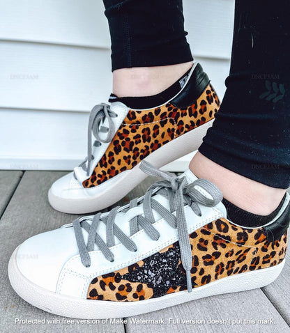 Adult Leopard Star Shoe(preorder(fast))