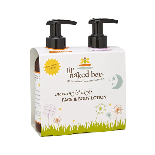 Lil Naked Bee morning and night lotion