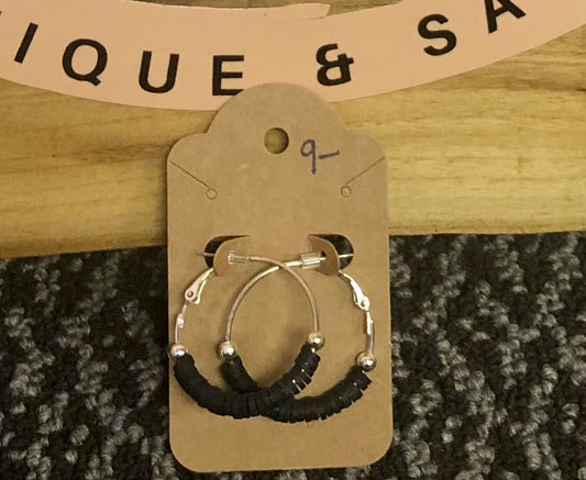 Black hoops small