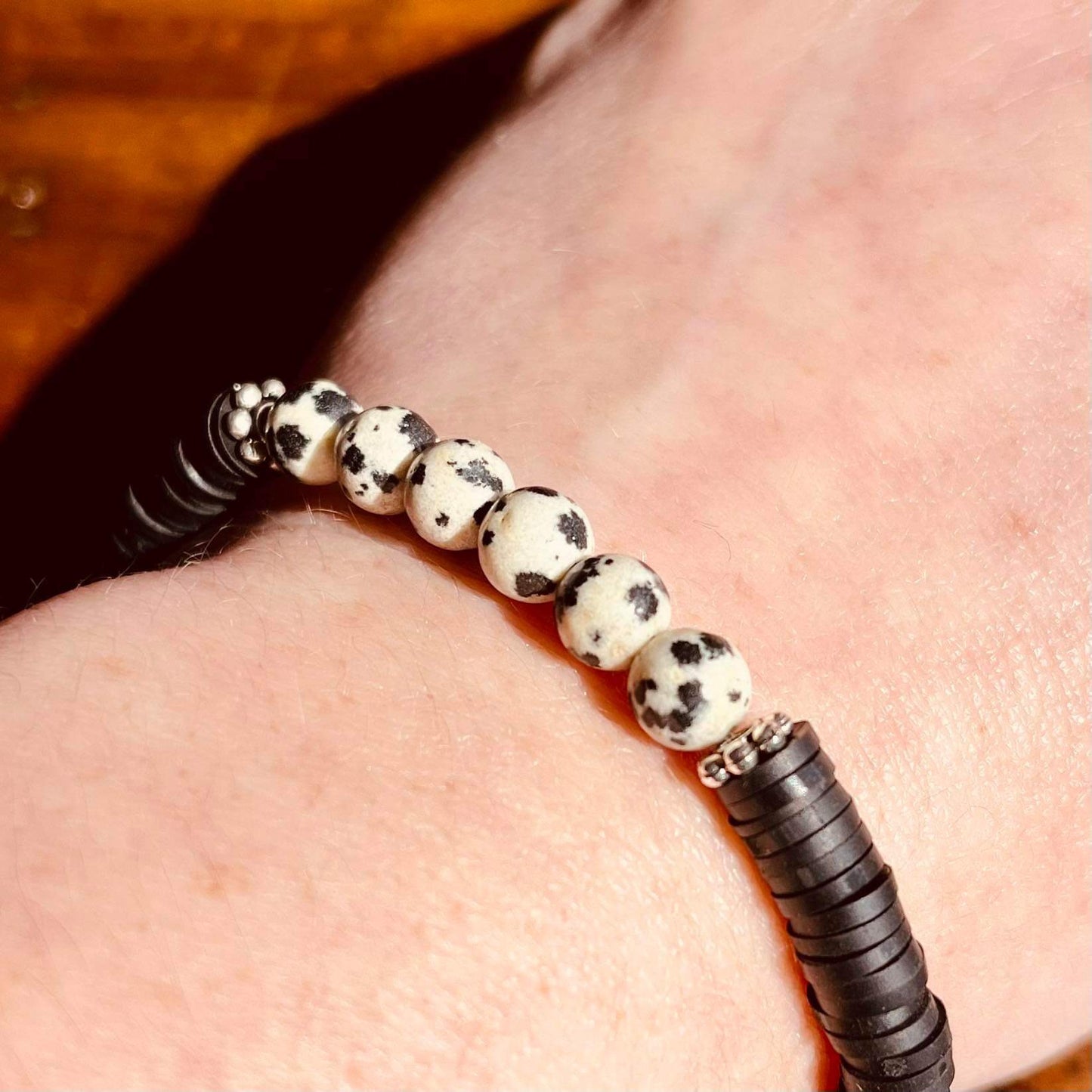 Dalmatian Jasper Bracelet