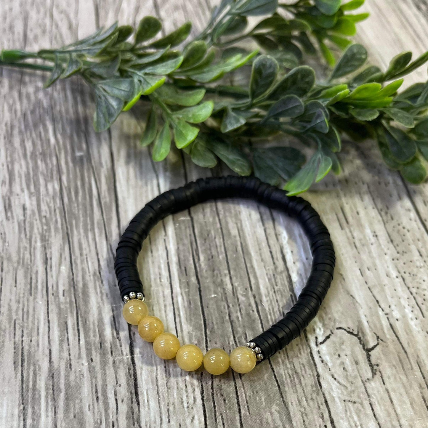 Yellow Lemon Jade bracelet